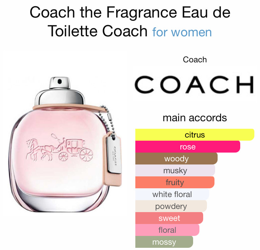 Coach for women edt